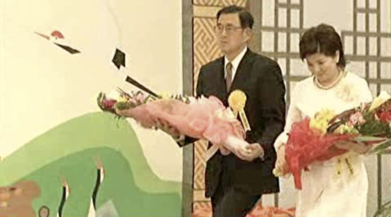 桜田淳子と夫•東伸行の統一教会イベント画像